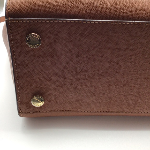 Michael Kors Selma Stud Large Brown Tote - Excellent Used Condition - Picture 15 of 16
